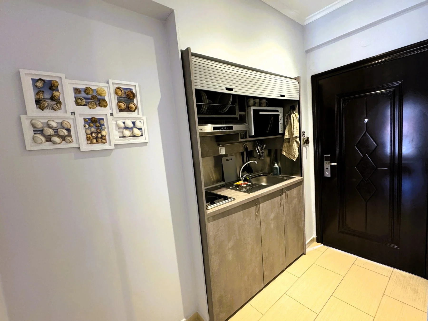 Kitchenette & entrance